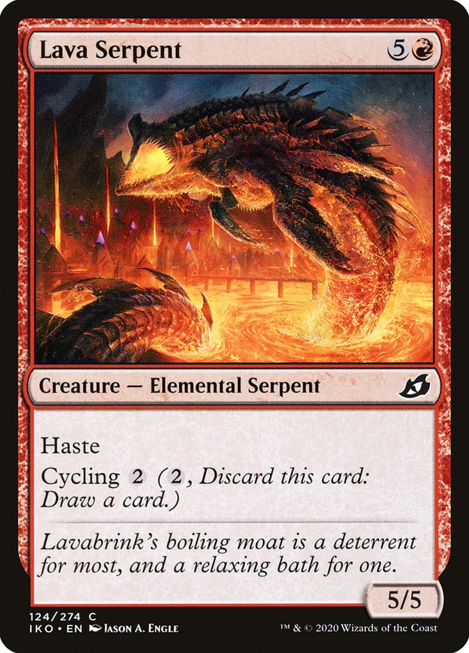 Lava Serpent [Ikoria: Lair of Behemoths] | Exor Games Summserside