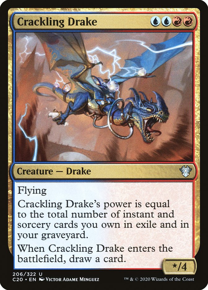 Crackling Drake [Commander 2020] | Exor Games Summserside