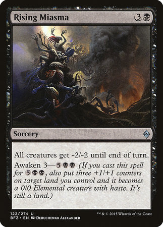 Rising Miasma [Battle for Zendikar] | Exor Games Summserside