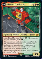 Blaster, Combat DJ // Blaster, Morale Booster [Universes Beyond: Transformers] | Exor Games Summserside