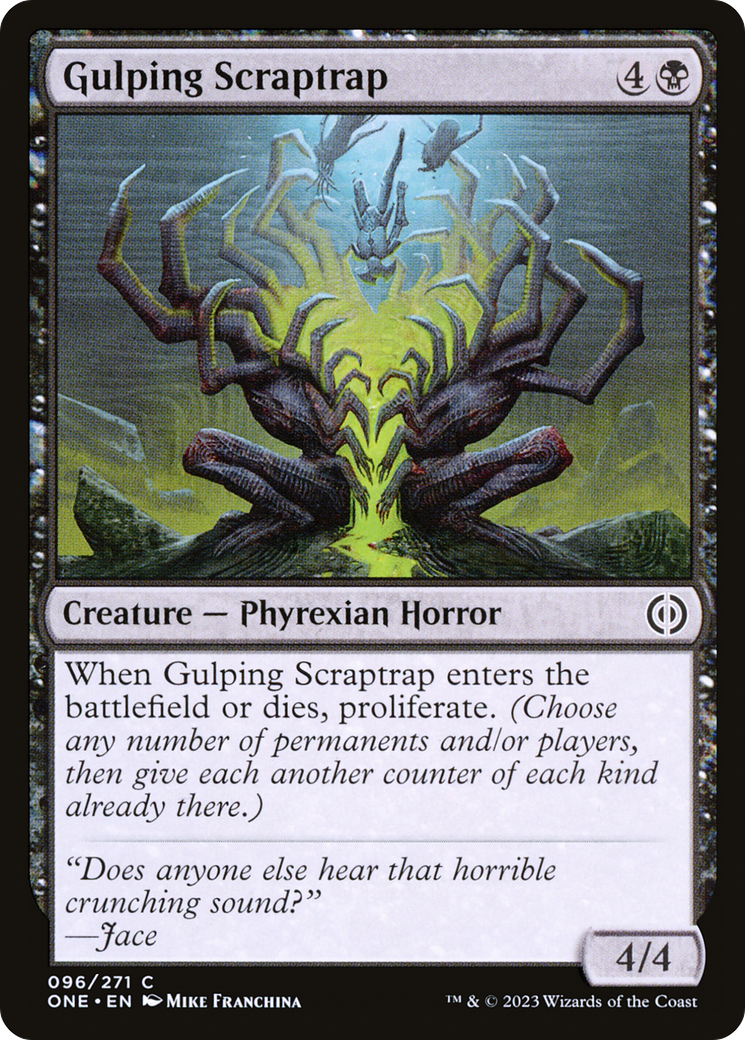 Gulping Scraptrap [Phyrexia: All Will Be One] | Exor Games Summserside