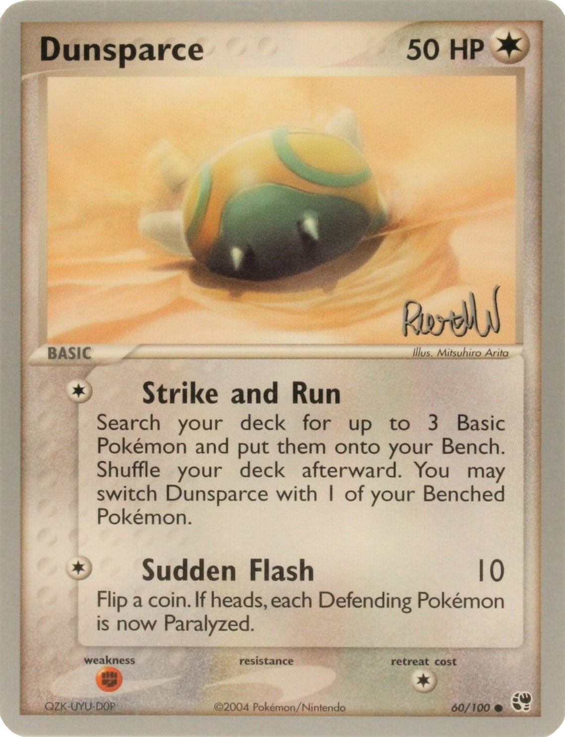 Dunsparce (60/100) (Rocky Beach - Reed Weichler) [World Championships 2004] | Exor Games Summserside