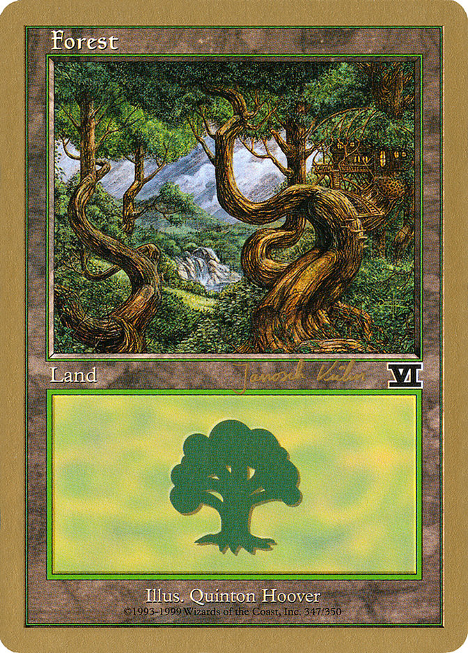 Forest (jk347) (Janosch Kuhn) [World Championship Decks 2000] | Exor Games Summserside