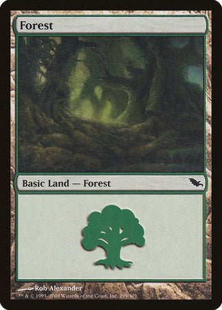 Forest (299) [Shadowmoor] | Exor Games Summserside