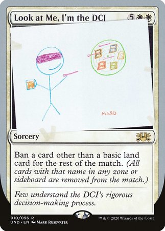 Look at Me, I'm the DCI [Unsanctioned] | Exor Games Summserside