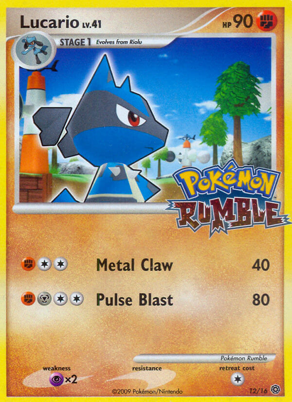 Lucario (12/16) [Pokémon Rumble] | Exor Games Summserside