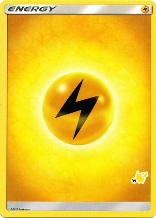 Lightning Energy (Pikachu Stamp #39) [Battle Academy 2020] | Exor Games Summserside