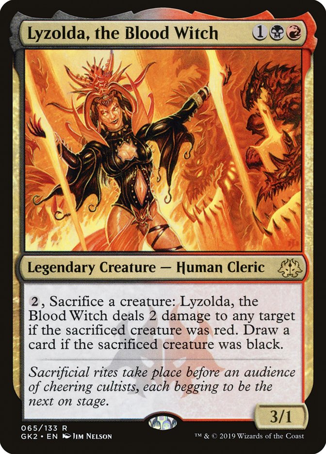 Lyzolda, the Blood Witch [Ravnica Allegiance Guild Kit] | Exor Games Summserside