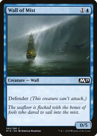 Wall of Mist [Core Set 2019] | Exor Games Summserside