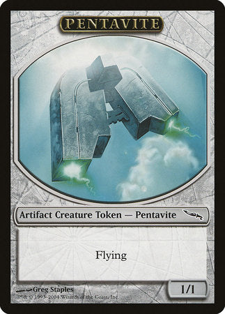 Pentavite Token (Mirrodin) [Magic Player Rewards 2004] | Exor Games Summserside