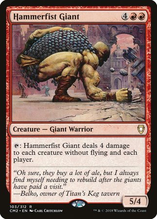 Hammerfist Giant [Commander Anthology Volume II] | Exor Games Summserside