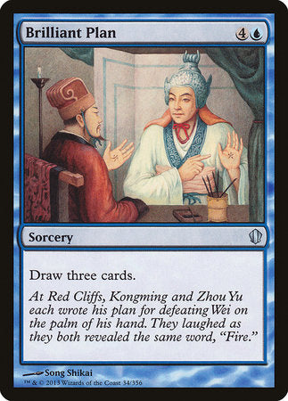 Brilliant Plan [Commander 2013] | Exor Games Summserside