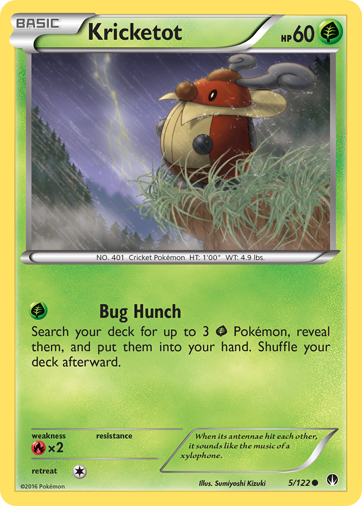 Kricketot (5/122) [XY: BREAKpoint] | Exor Games Summserside