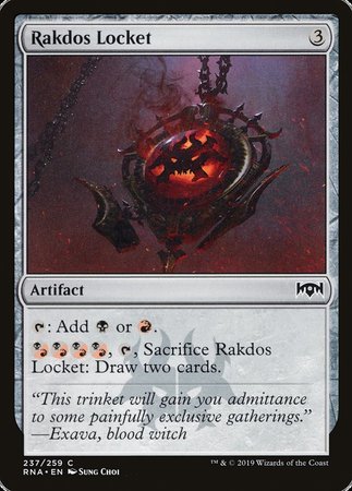 Rakdos Locket [Ravnica Allegiance] | Exor Games Summserside