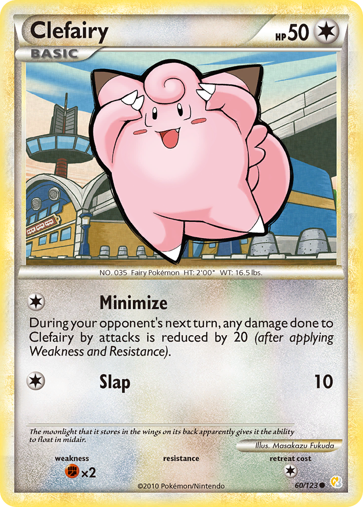 Clefairy (60/123) [HeartGold & SoulSilver: Base Set] | Exor Games Summserside