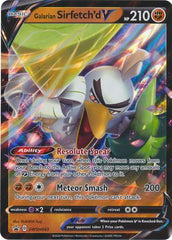 Galarian Sirfetch'd V (SWSH043) (Jumbo Card) [Sword & Shield: Black Star Promos] | Exor Games Summserside