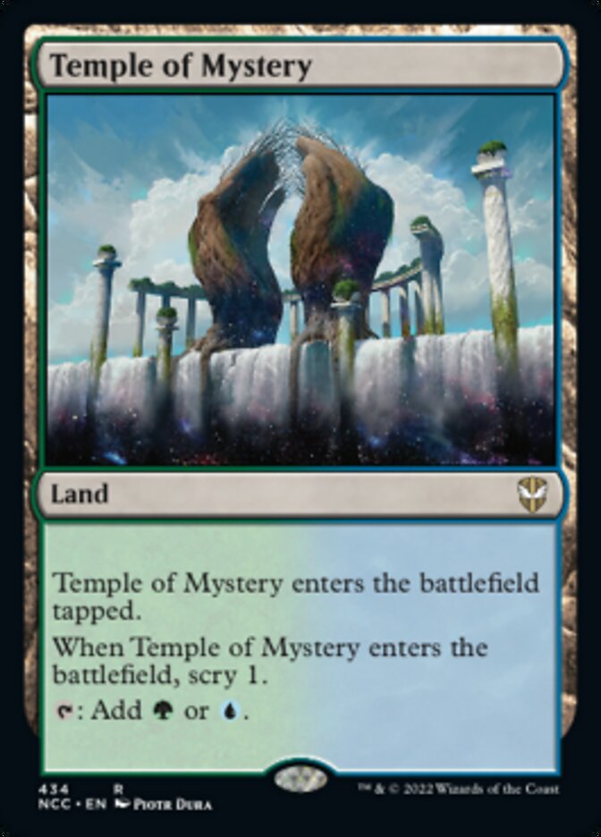 Temple of Mystery [Streets of New Capenna Commander] | Exor Games Summserside