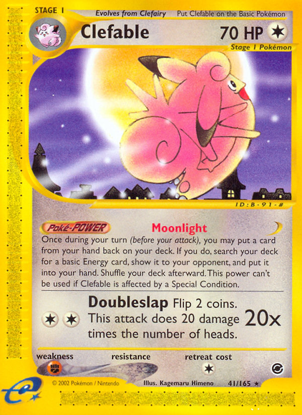 Clefable (41/165) [Expedition: Base Set] | Exor Games Summserside