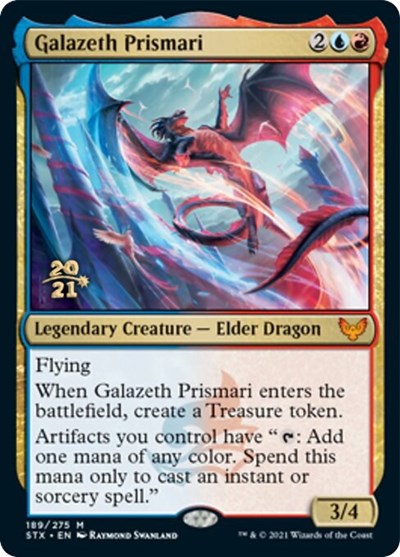 Galazeth Prismari [Strixhaven: School of Mages Prerelease Promos] | Exor Games Summserside