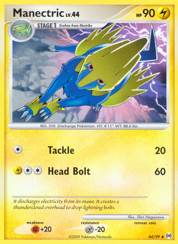 Manectric (44/99) [Platinum: Arceus] | Exor Games Summserside