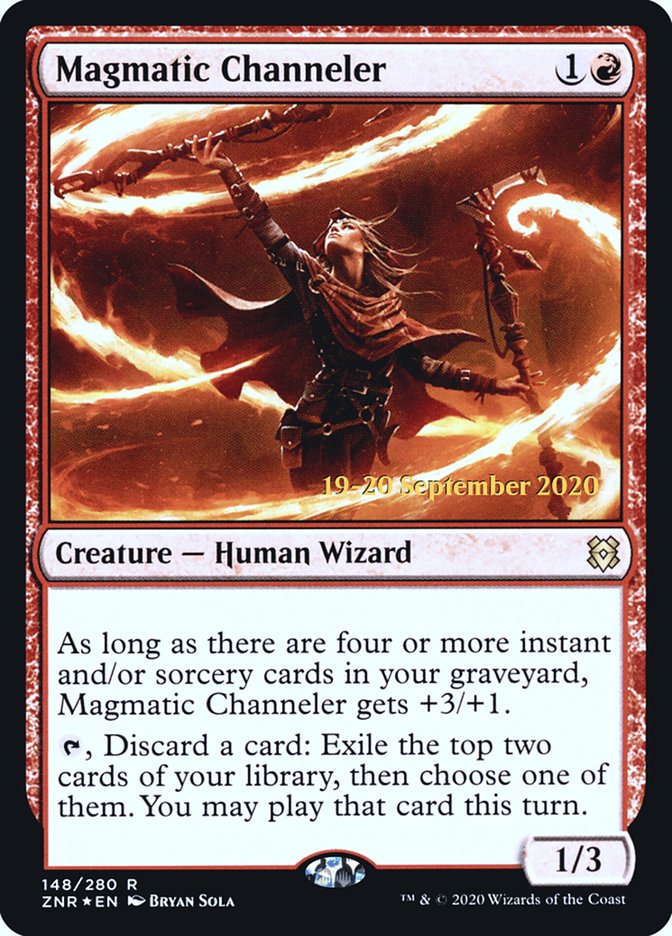 Magmatic Channeler  [Zendikar Rising Prerelease Promos] | Exor Games Summserside