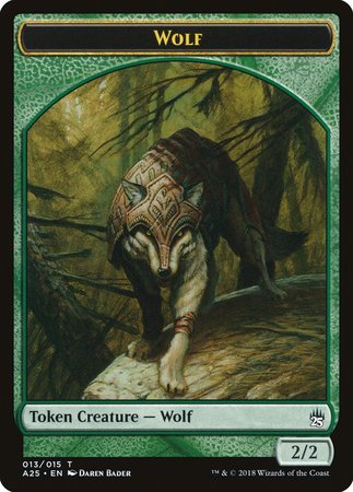 Wolf Token (013) [Masters 25 Tokens] | Exor Games Summserside