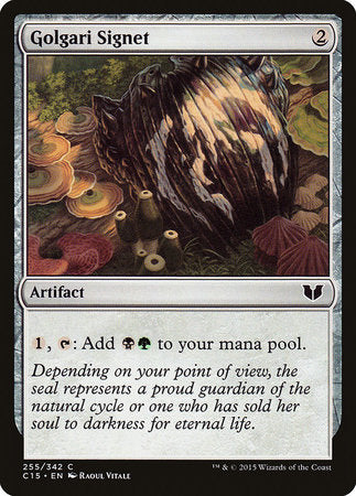 Golgari Signet [Commander 2015] | Exor Games Summserside