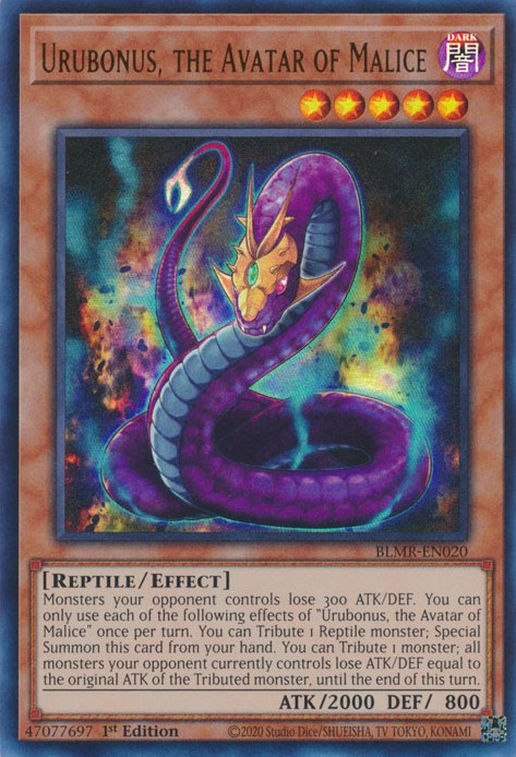 Urubonus, the Avatar of Malice [BLMR-EN020] Ultra Rare | Exor Games Summserside