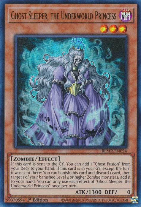 Ghost Sleeper, the Underworld Princess [BLMR-EN024] Ultra Rare | Exor Games Summserside