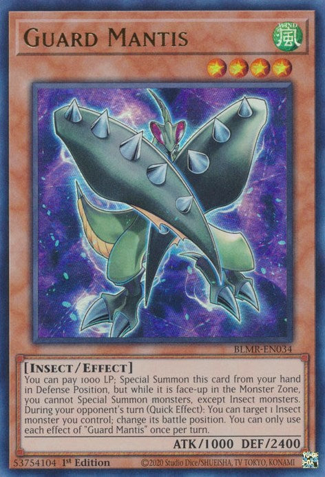 Guard Mantis [BLMR-EN034] Ultra Rare | Exor Games Summserside