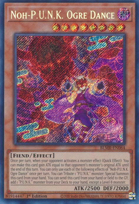 Noh-P.U.N.K. Ogre Dance [BLMR-EN064] Secret Rare | Exor Games Summserside
