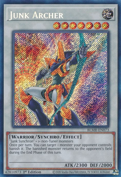 Junk Archer [BLMR-EN073] Secret Rare | Exor Games Summserside