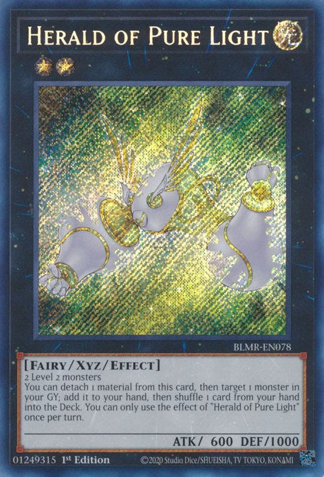 Herald of Pure Light [BLMR-EN078] Secret Rare | Exor Games Summserside