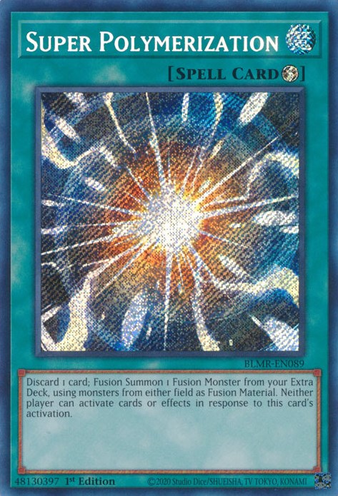 Super Polymerization [BLMR-EN089] Secret Rare | Exor Games Summserside