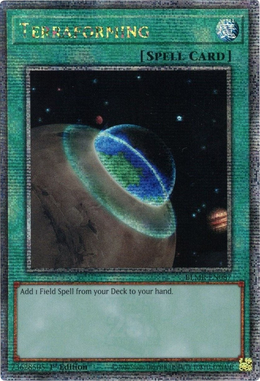 Terraforming [BLMR-EN087] Quarter Century Secret Rare | Exor Games Summserside