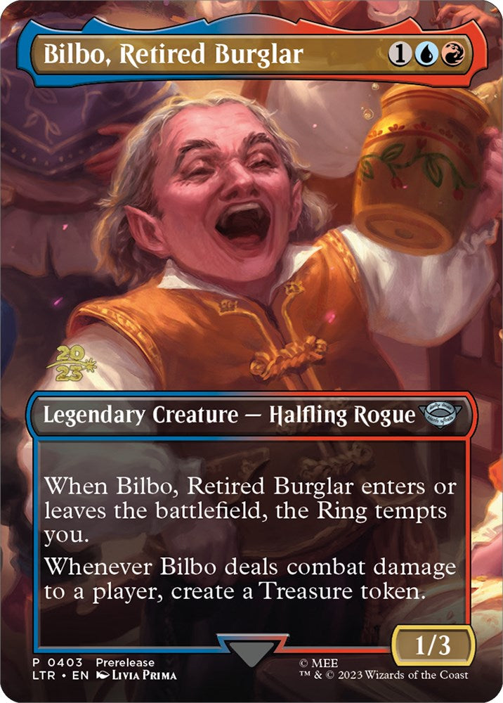 Bilbo, Retired Burglar [The Lord of the Rings: Tales of Middle-Earth Prerelease Promos] | Exor Games Summserside