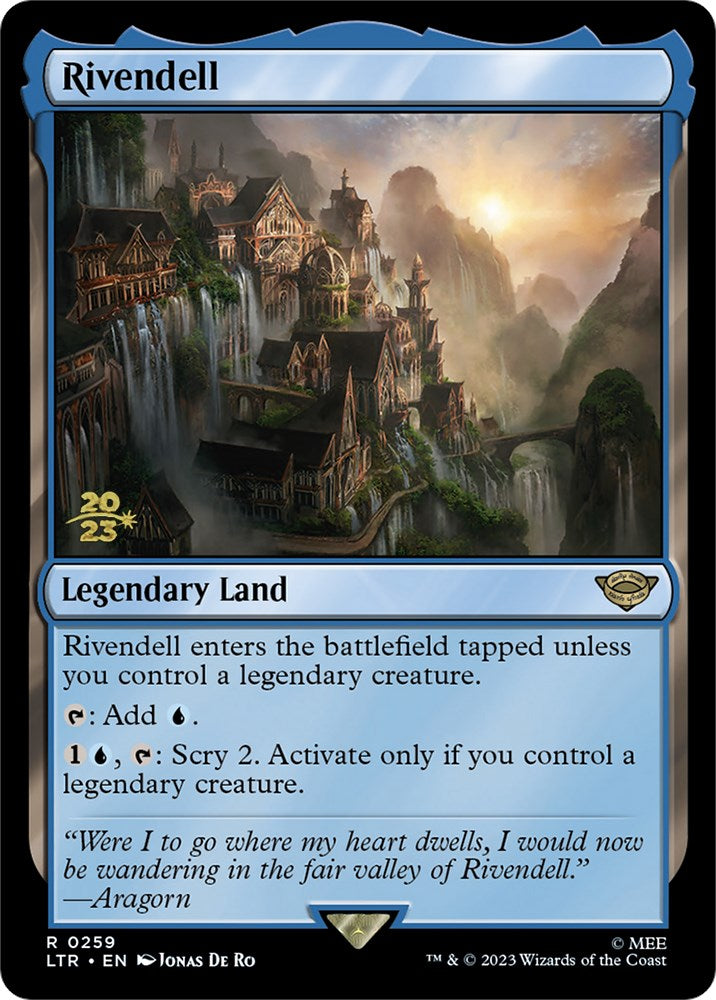 Rivendell [The Lord of the Rings: Tales of Middle-Earth Prerelease Promos] | Exor Games Summserside