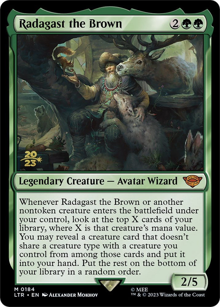 Radagast the Brown [The Lord of the Rings: Tales of Middle-Earth Prerelease Promos] | Exor Games Summserside