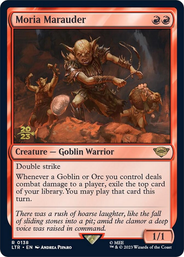 Moria Marauder [The Lord of the Rings: Tales of Middle-Earth Prerelease Promos] | Exor Games Summserside