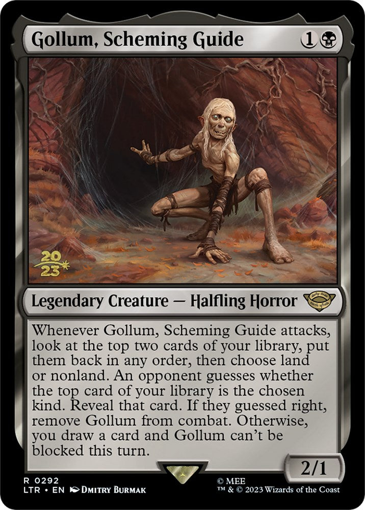 Gollum, Scheming Guide [The Lord of the Rings: Tales of Middle-Earth Prerelease Promos] | Exor Games Summserside