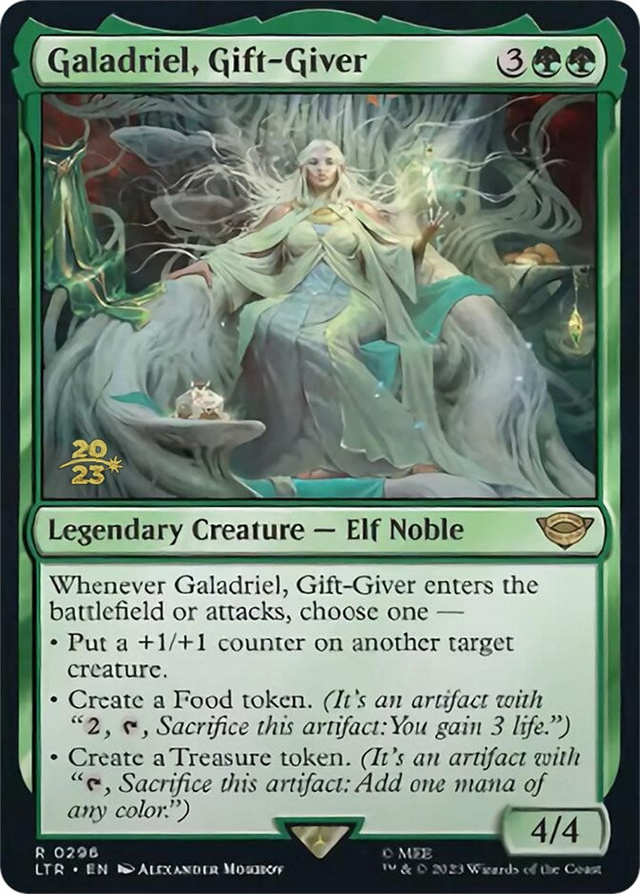 Galadriel, Gift-Giver [The Lord of the Rings: Tales of Middle-Earth Prerelease Promos] | Exor Games Summserside