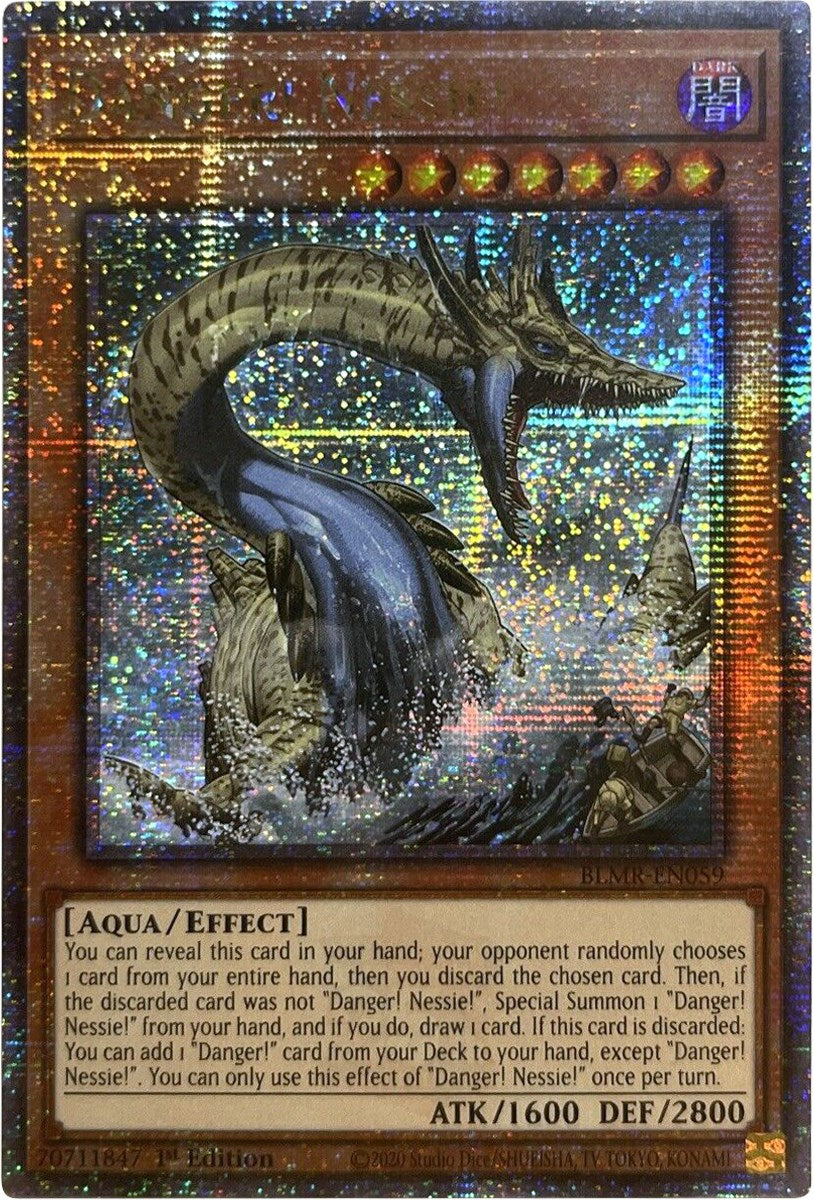 Danger! Nessie! [BLMR-EN059] Quarter Century Secret Rare | Exor Games Summserside