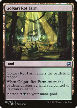 Golgari Rot Farm [Iconic Masters] | Exor Games Summserside