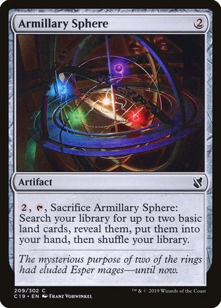 Armillary Sphere [Commander 2019] | Exor Games Summserside