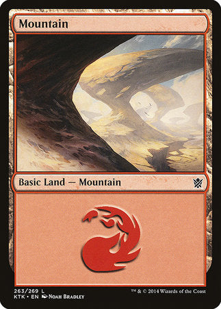 Mountain (263) [Khans of Tarkir] | Exor Games Summserside