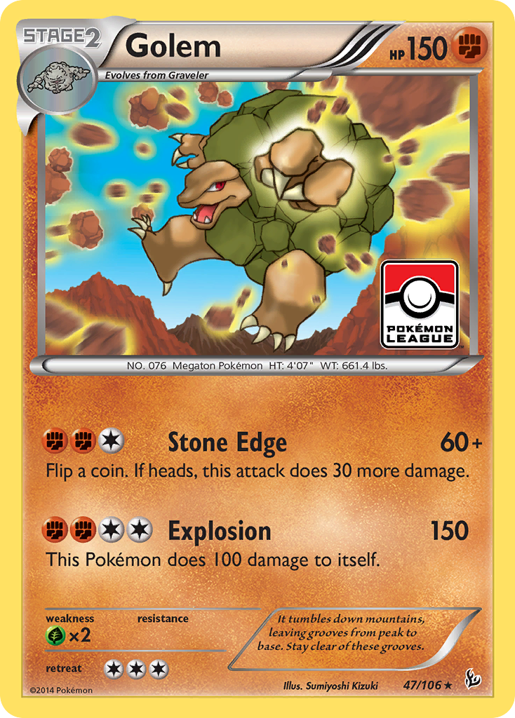 Golem (47/106) [XY: Flashfire] | Exor Games Summserside