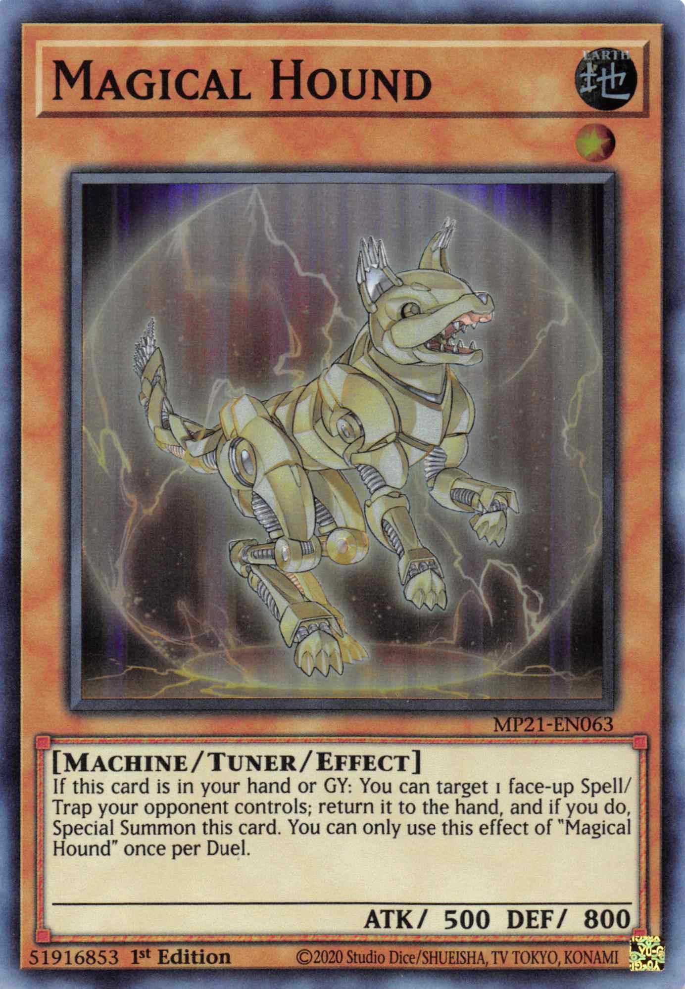 Magical Hound [MP21-EN063] Super Rare | Exor Games Summserside