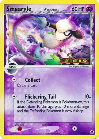 Smeargle (39/101) (Delta Species) (Stamped) [EX: Dragon Frontiers] | Exor Games Summserside