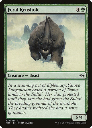 Feral Krushok [Fate Reforged] | Exor Games Summserside