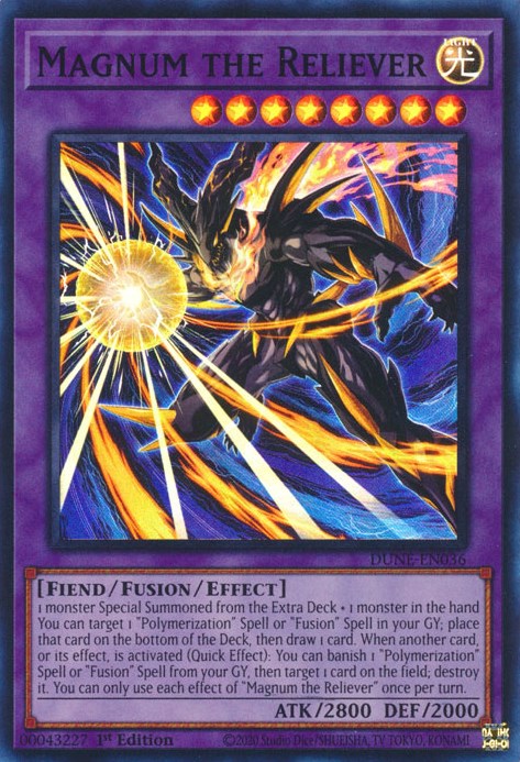 Magnum the Reliever [DUNE-EN036] Super Rare | Exor Games Summserside